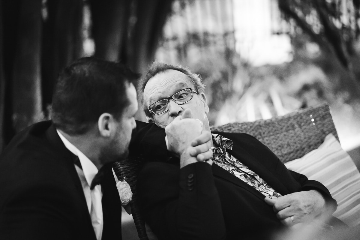 An uncle's view of the young groom
