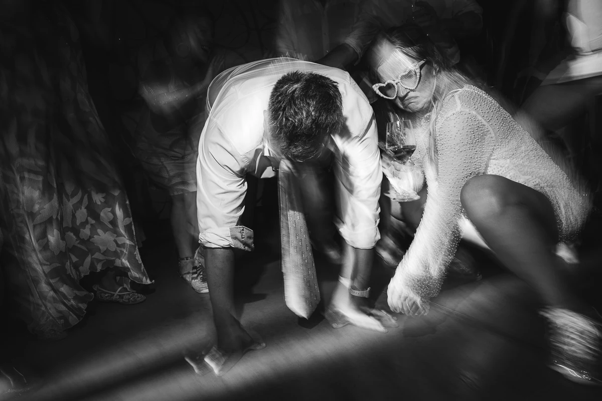 eon sign reading The World Is Your Oyster at the wedding venue